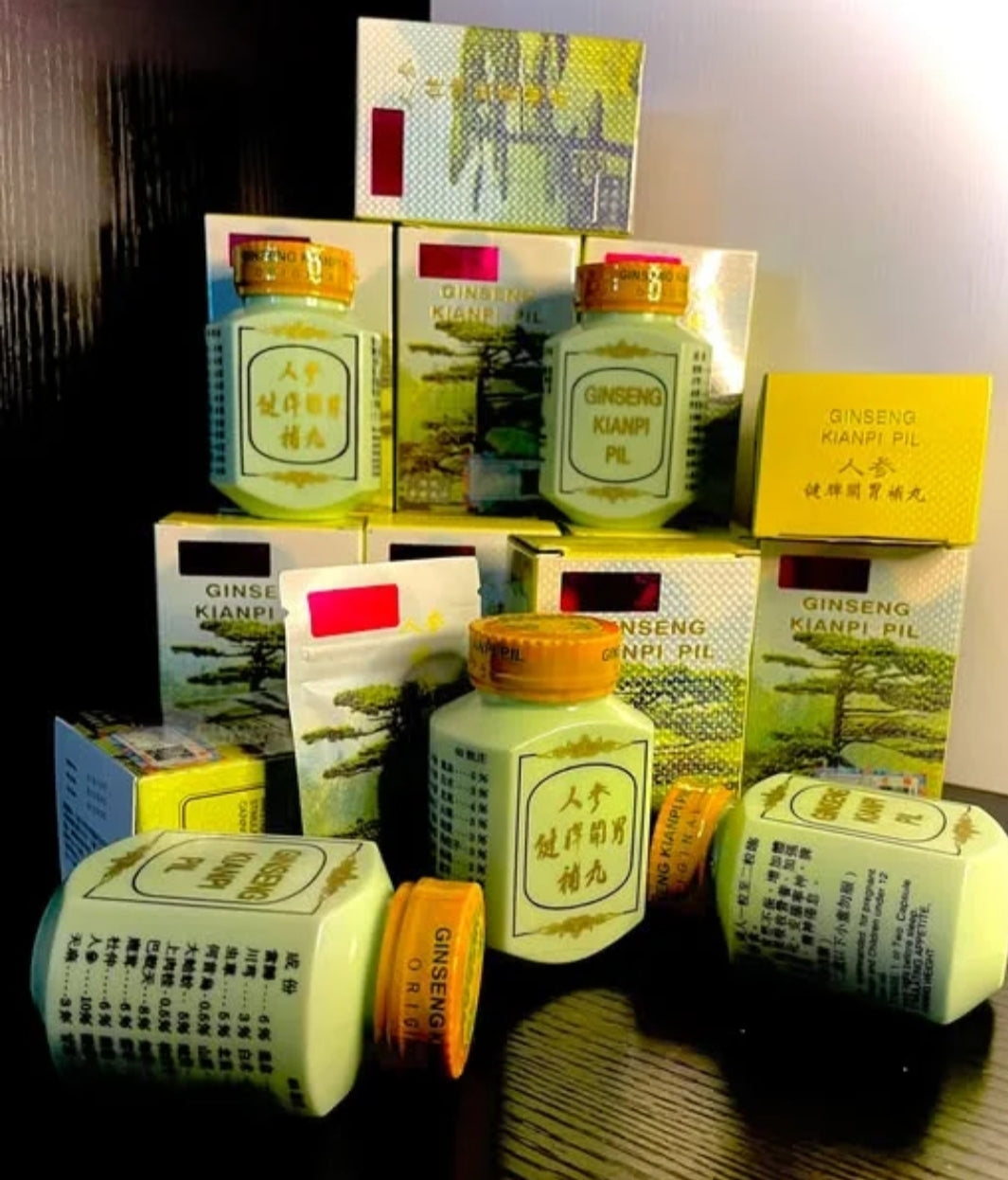 حبوب الجينسينغ الأصلية